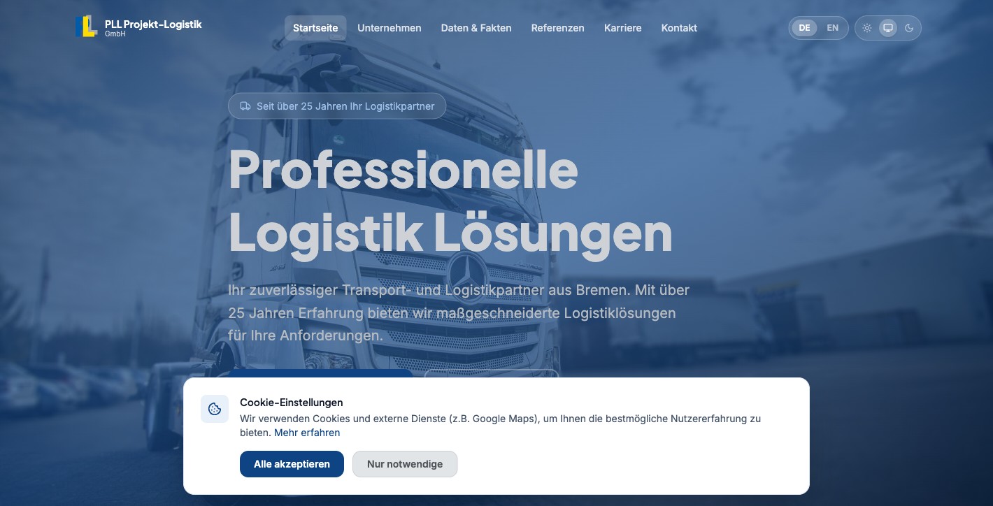 Vorschau der Website PLL Bremen